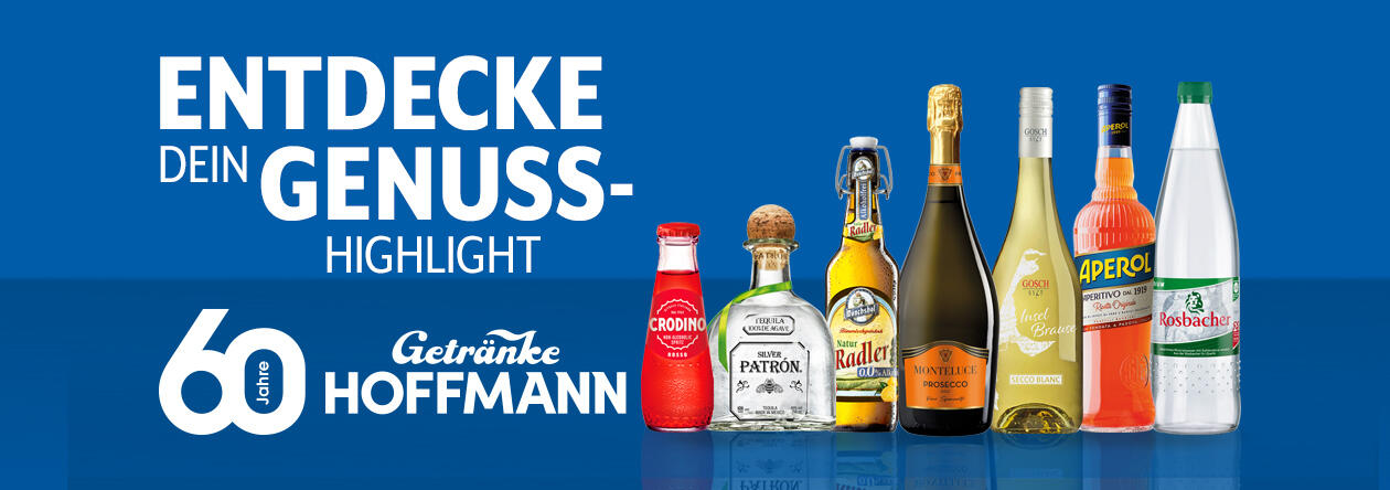 60 Jahre Getränke Hoffmann - wir feiern!