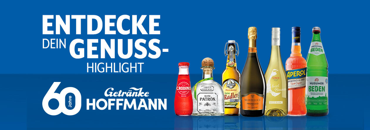 60 Jahre Getränke Hoffmann - wir feiern!