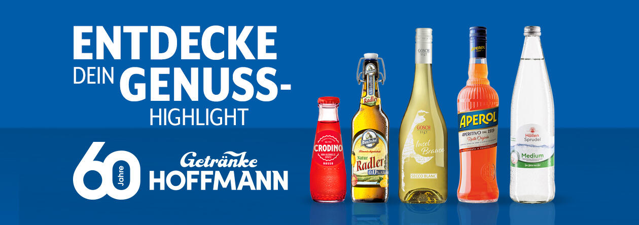 60 Jahre Getränke Hoffmann - wir feiern!