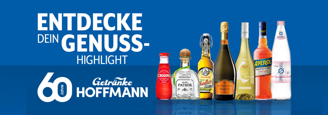 60 Jahre Getränke Hoffmann - wir feiern!