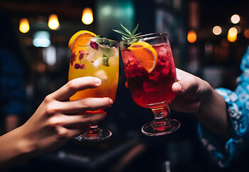 Mit unseren Mocktails macht das zuprosten genauso viel Spaß wie mit Cocktails