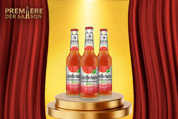 Schöfferhofer Wassermelone Minze als Premiere