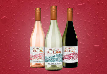 Flaschen von Passione del Lago