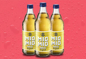 Flaschen von MIO MIO Mate
