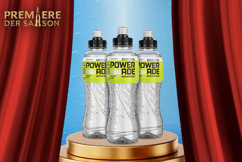 Vorhang auf für unsere Premiere der Saison: POWERADE Active Water™