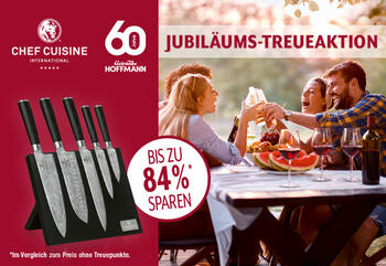 Treueaktion Küchenartikel mit CHEF CUISINE